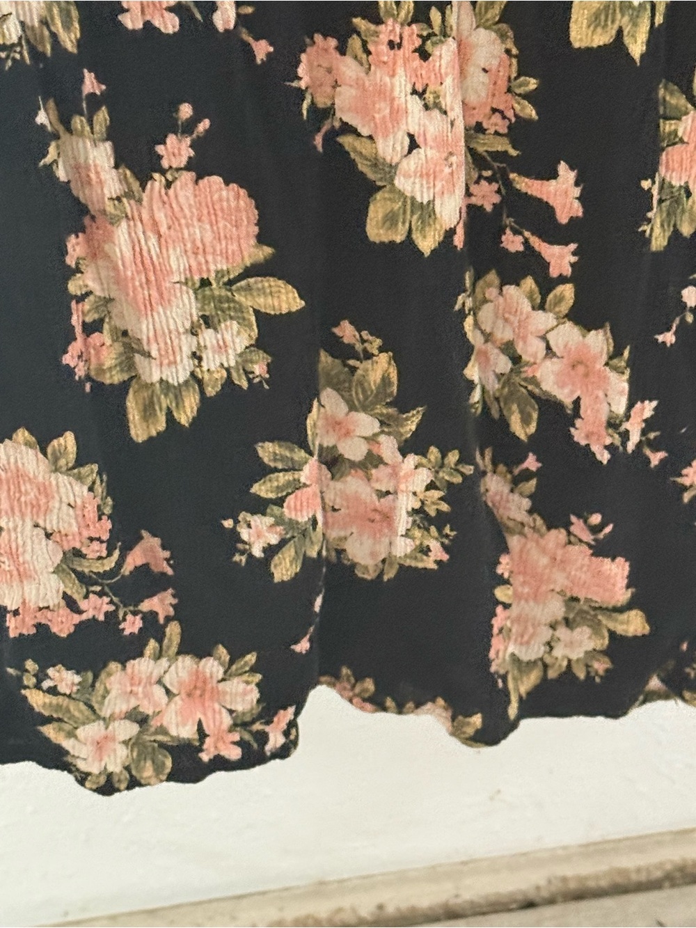 American Eagle Outfitters Black Floral Maxi Romper - Picture 11 of 14